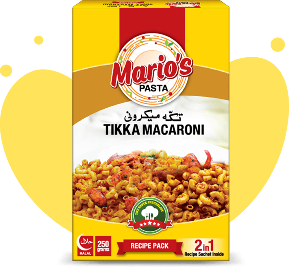 Tikka Macaroni Racepi Mix 2in1