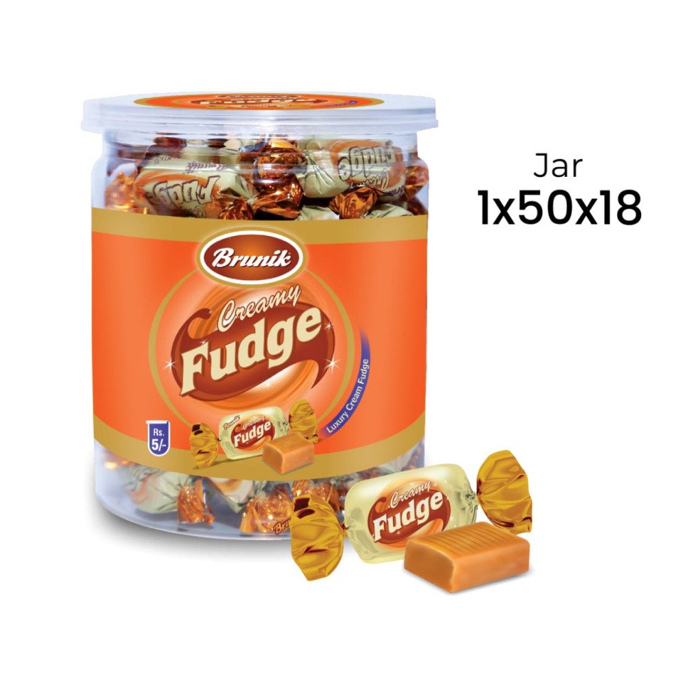 Fudge Candy Jar