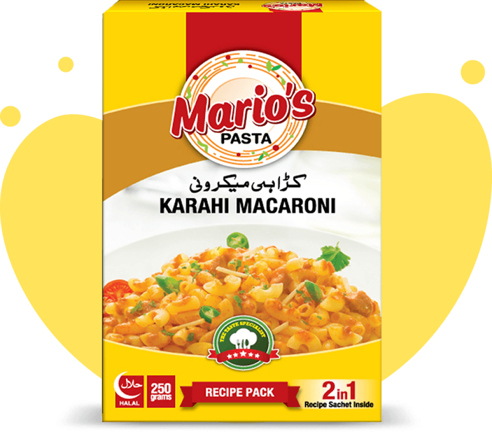 KARAHI MACARONI Recipe Mix 2in1